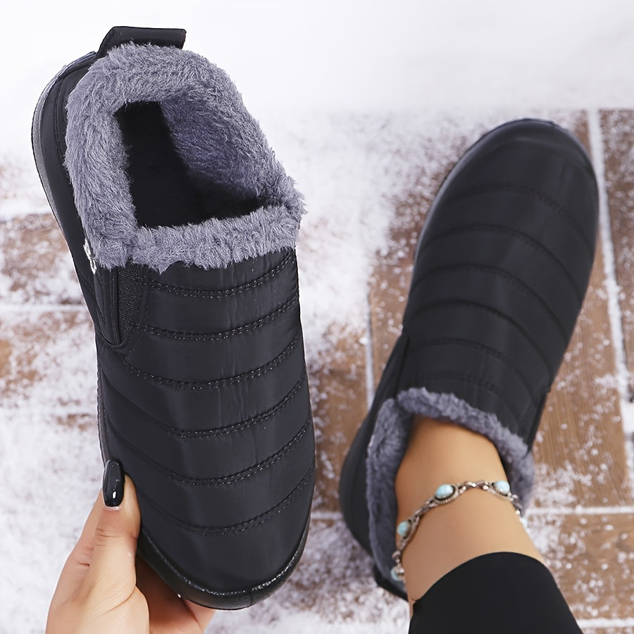 Océane | Bottes d’hiver chaudes à enfiler