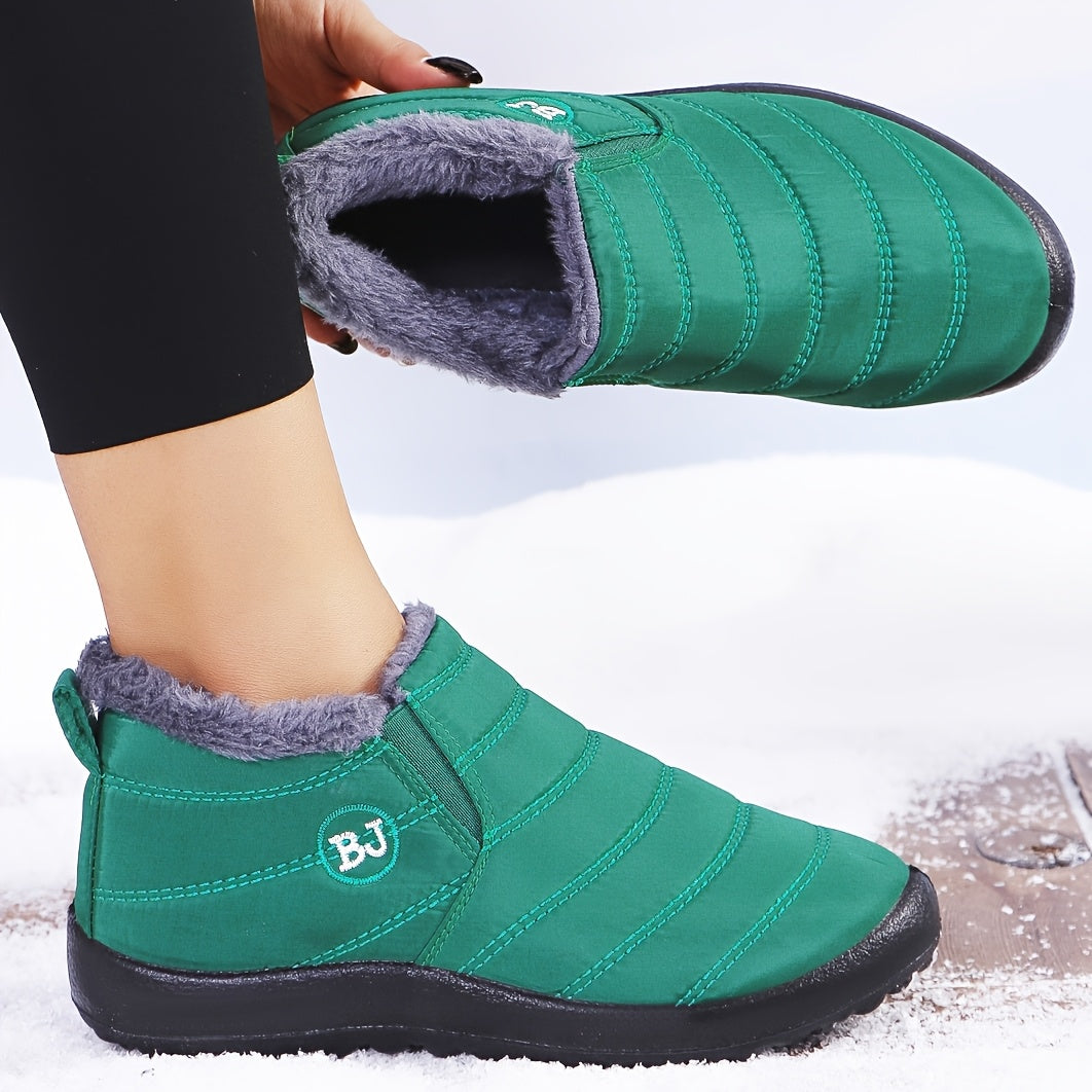 Océane | Bottes d’hiver chaudes à enfiler