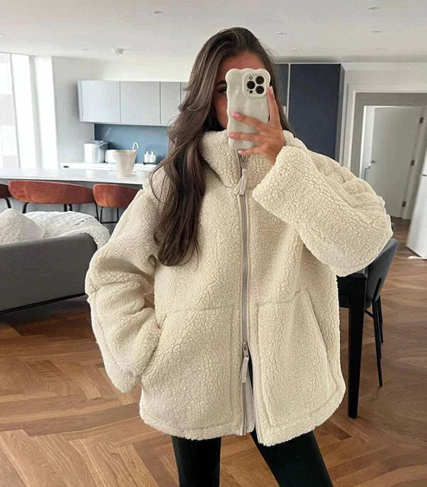 Camille | Veste Teddyfleece