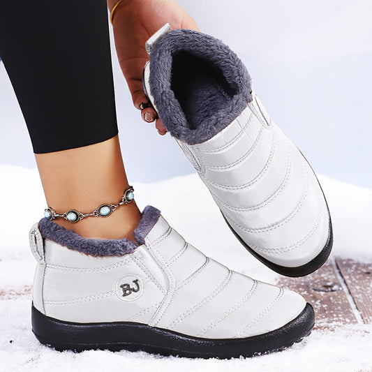 Océane | Bottes d’hiver chaudes à enfiler