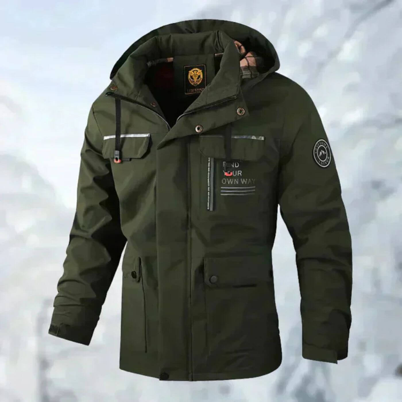 Charles | Manteau imperméable pour homme pour l’automne et l’hiver