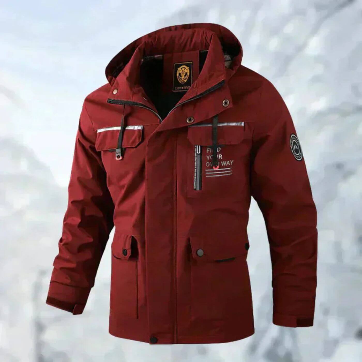 Charles | Manteau imperméable pour homme pour l’automne et l’hiver