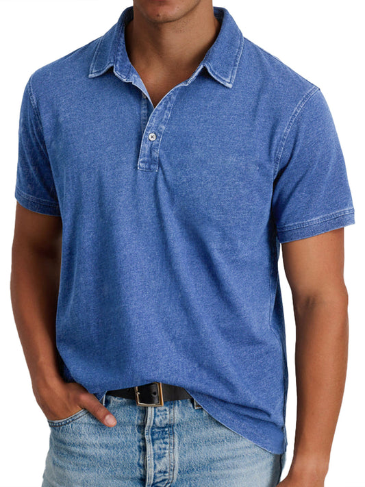 Hugo | Polo avec collier pour hommes