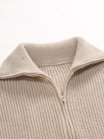 Bruno | Cardigan zippé