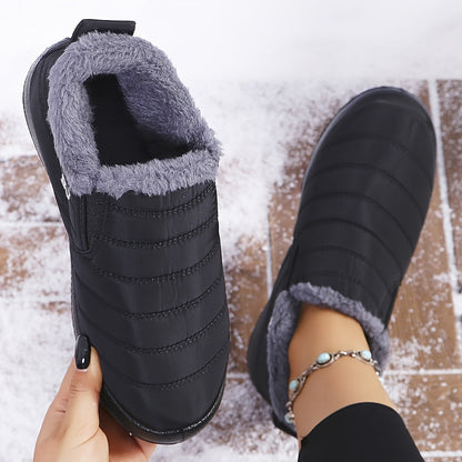 Océane | Bottes d’hiver chaudes à enfiler
