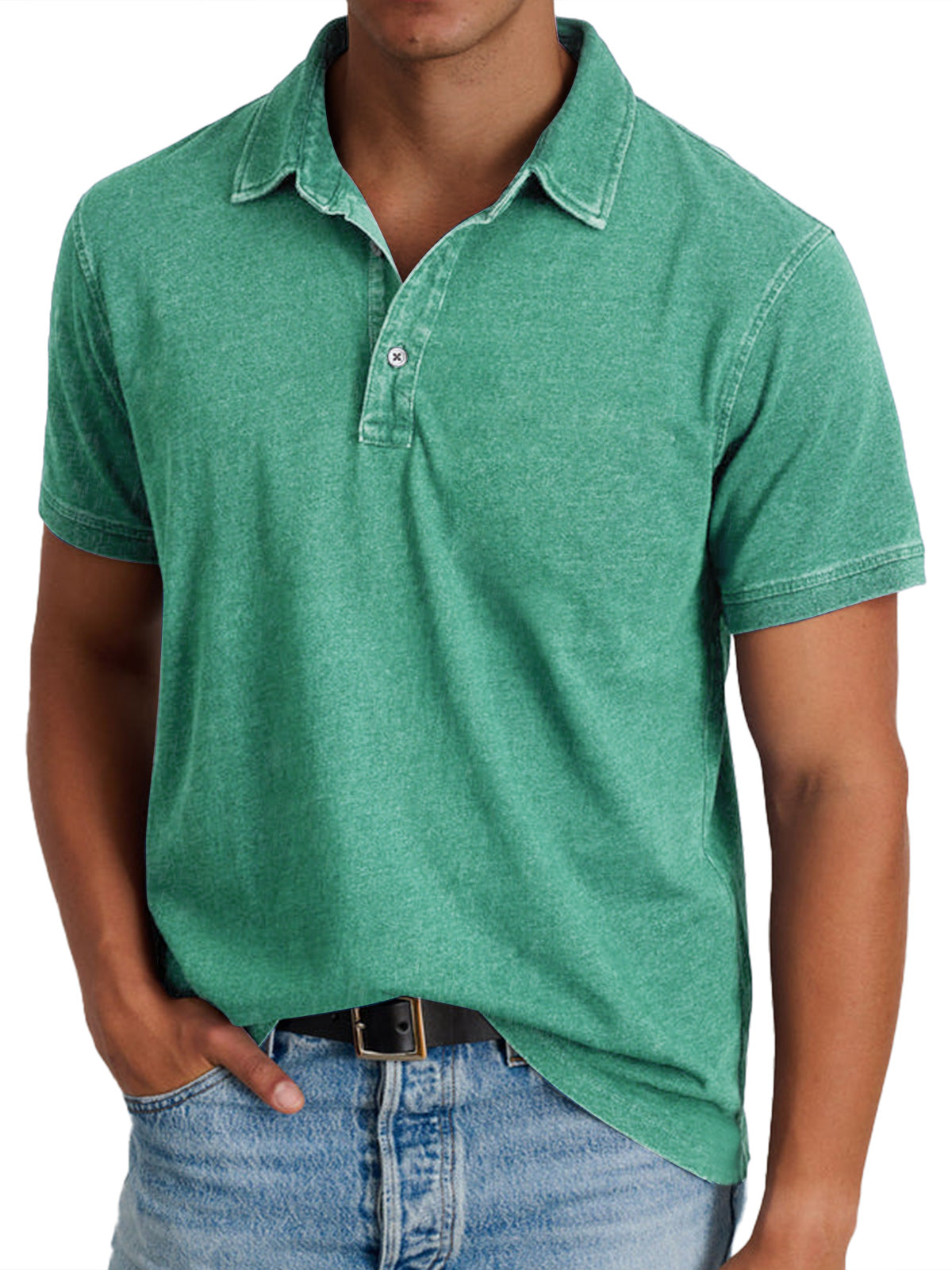 Hugo | Polo avec collier pour hommes