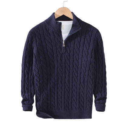 Yves | Pull demi-zippé