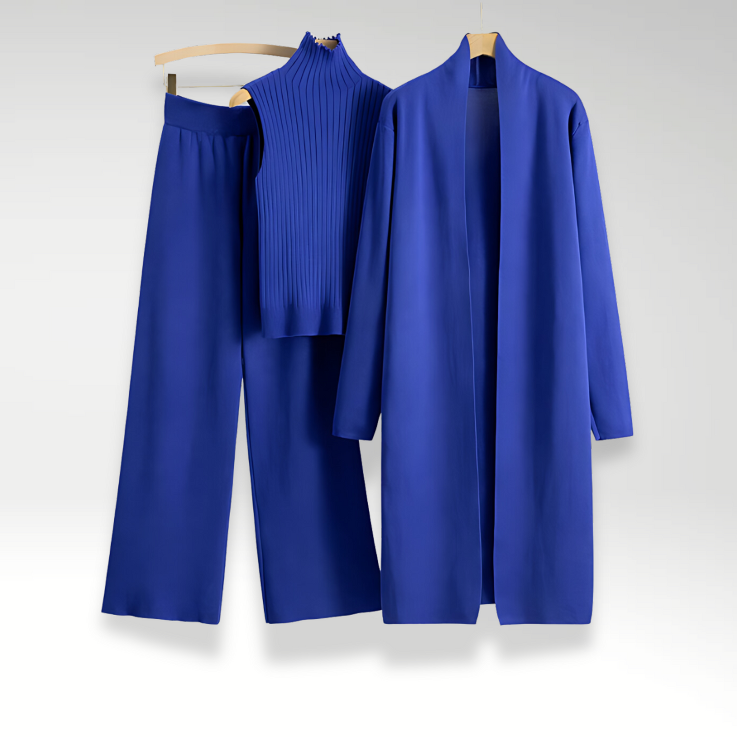 Claire | Ensemble trois pièces en maille Luxe