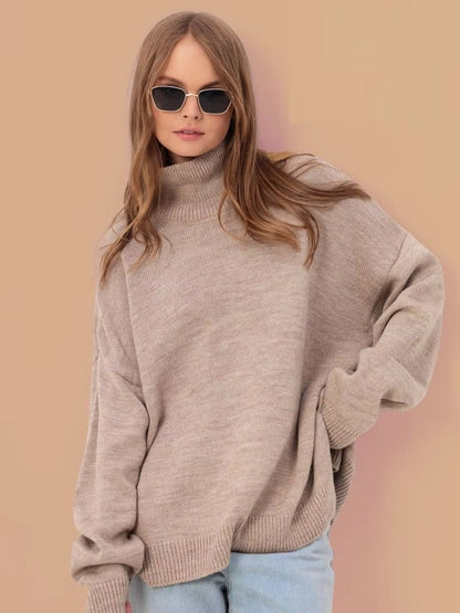 Lilou  | Pull avec fente surdimensionnée