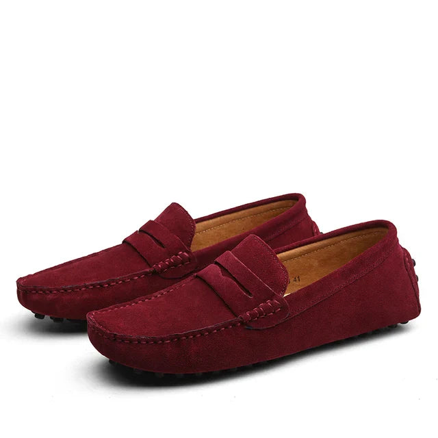 Nicolas | Mocassins Marina en daim