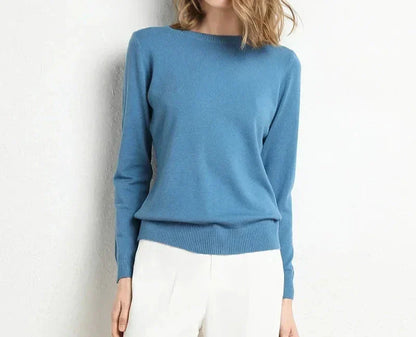 Elaine | Pull confort en laine essentiel