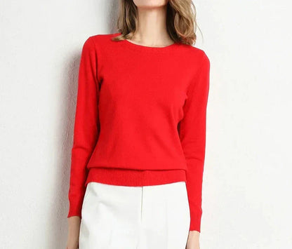 Elaine | Pull confort en laine essentiel