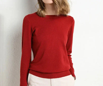 Elaine | Pull confort en laine essentiel