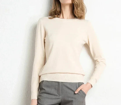 Elaine | Pull confort en laine essentiel