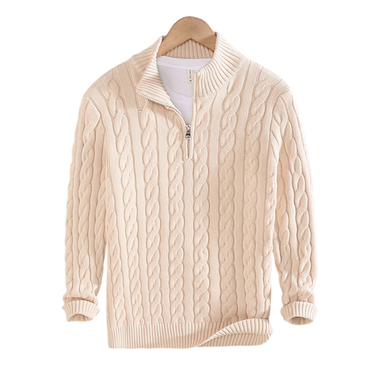Yves | Pull demi-zippé