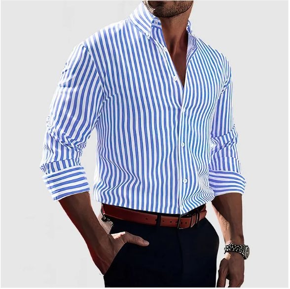 Léo - Chemise Confidence à rayures