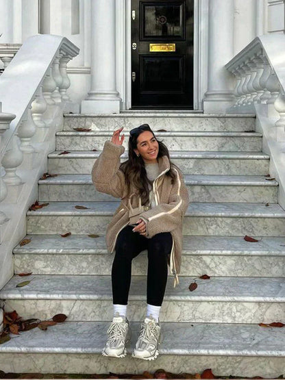Camille | Veste Teddyfleece