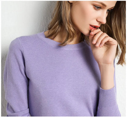 Elaine | Pull confort en laine essentiel